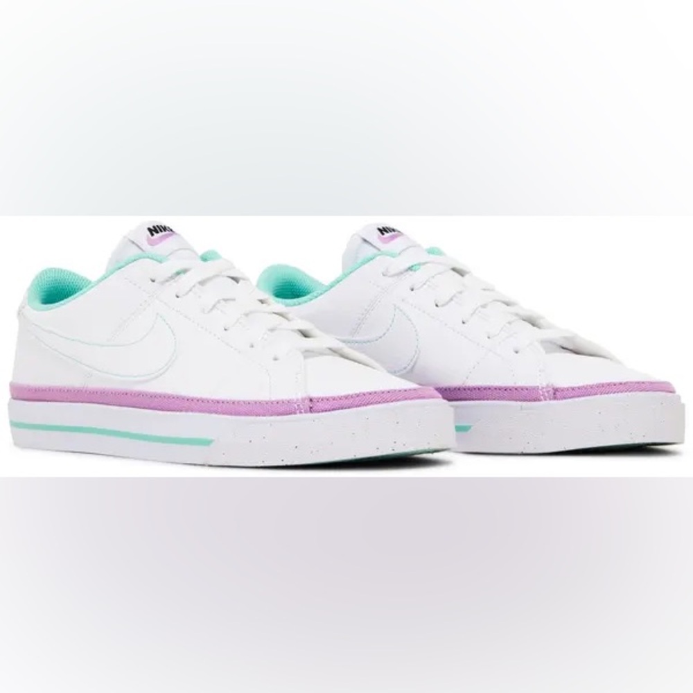 Court Legacy Next Nature 'White Rush Fuchsia' Size W 7.5